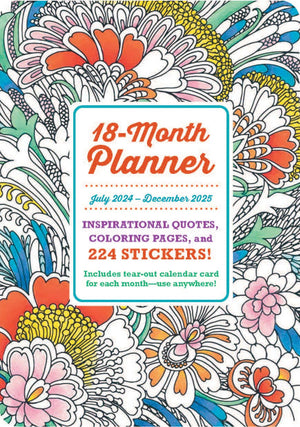 2025 Coloring Planner,New