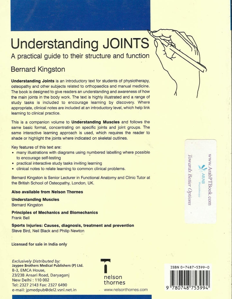 Understanding Joints: A Practical Guide to Their Structure and Function,Used