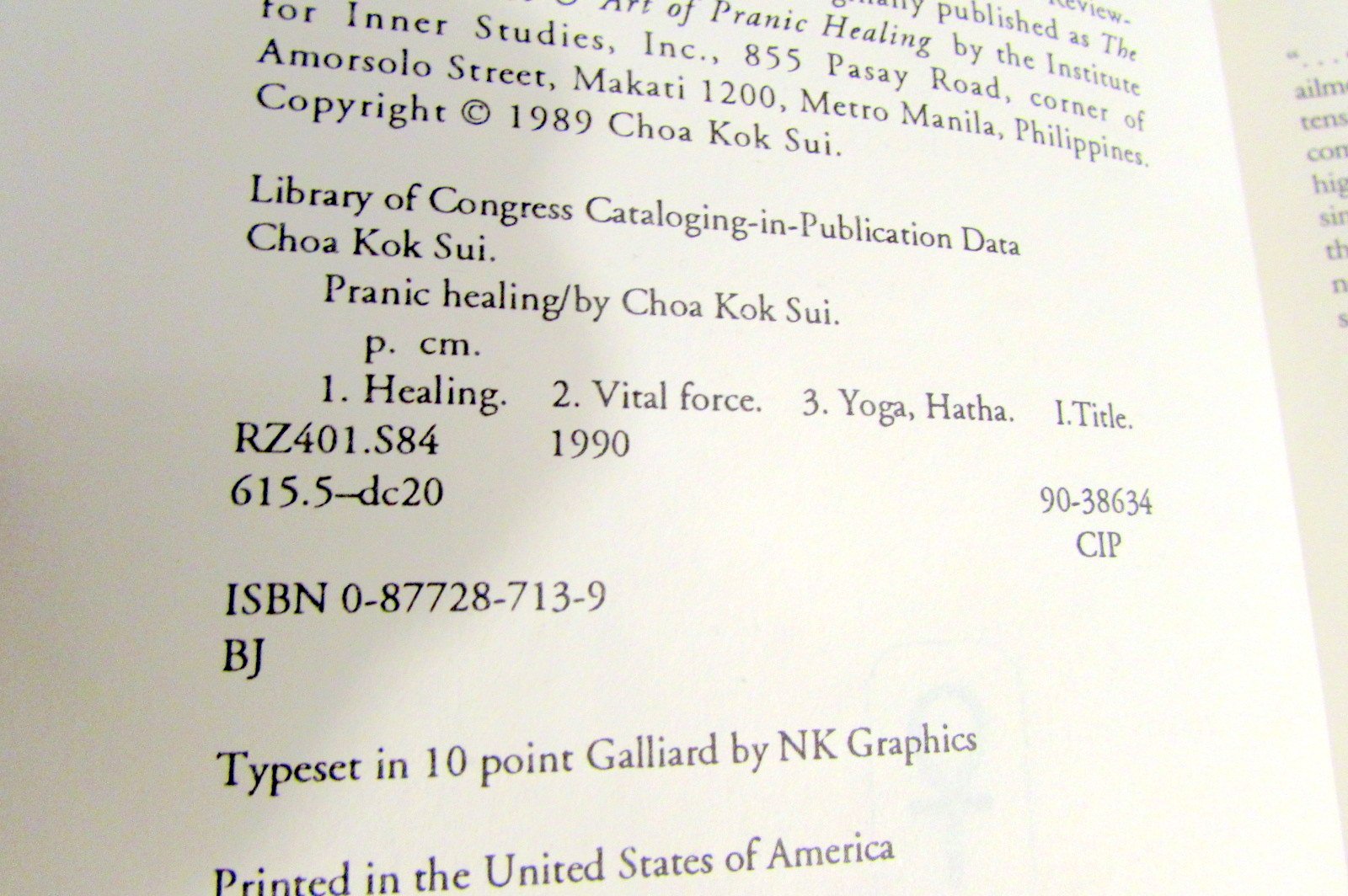 Pranic Healing,Used