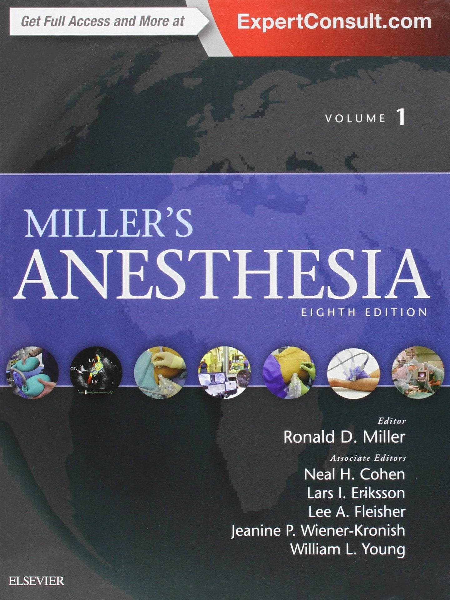 Miller's Anesthesia, 2Volume Set,Used