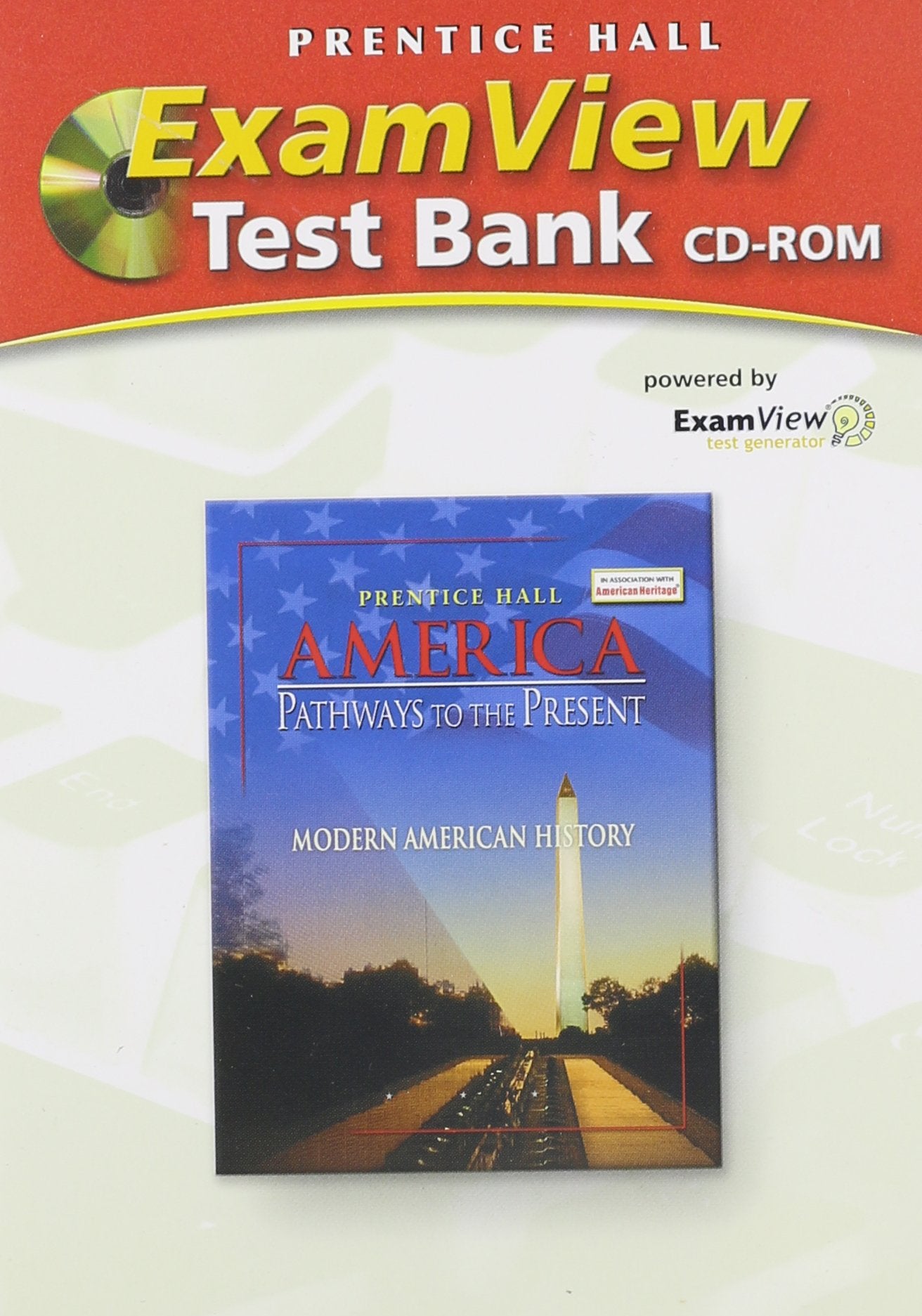 Exam View Test Bank CDROM for America Pathways to the Present: Modern American History,Used
