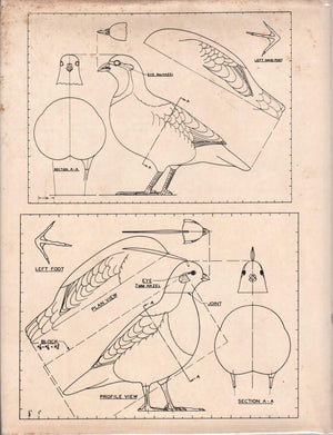 Game Bird Carving,Used