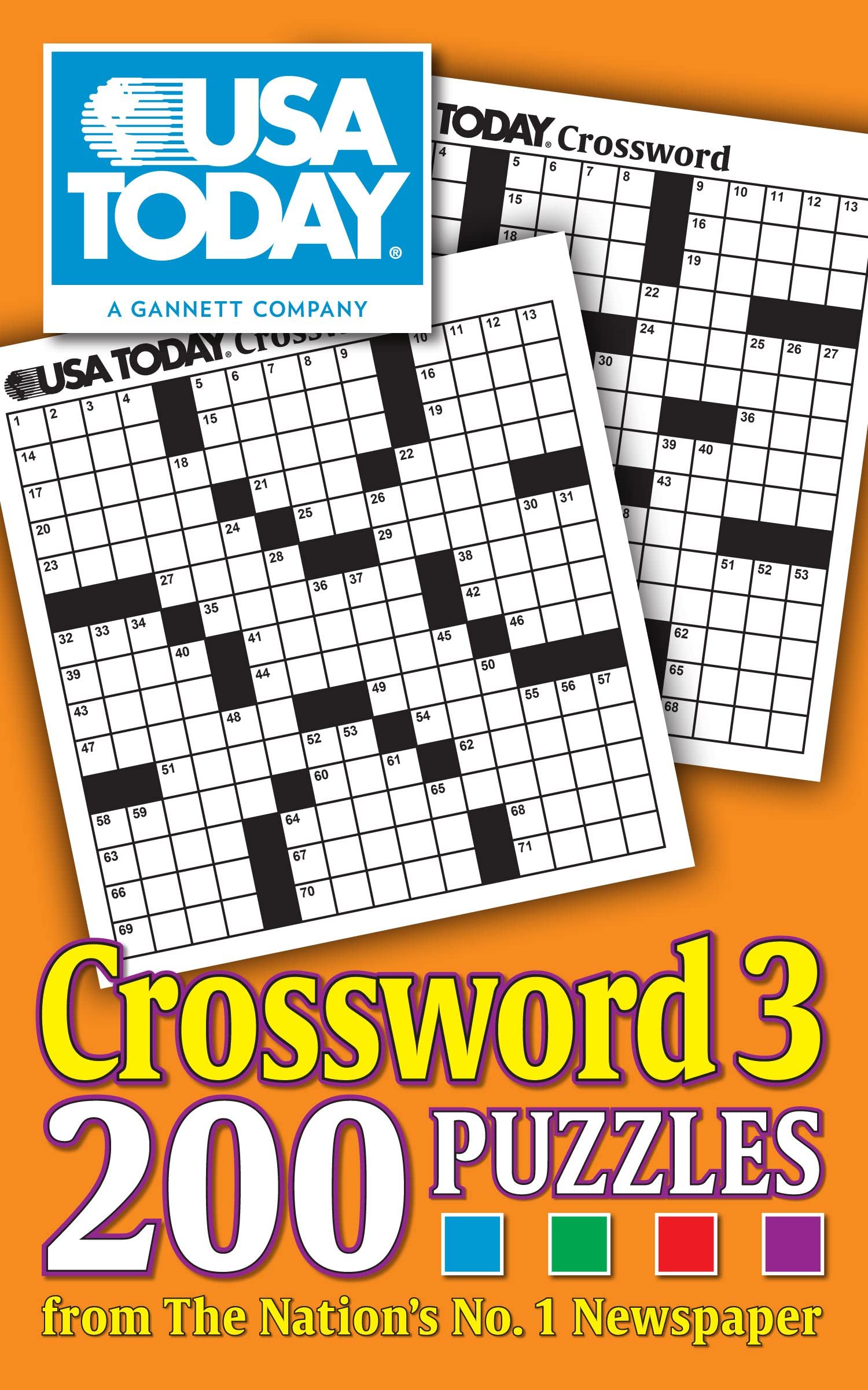 Usa Today Crossword 3: 200 Puzzles From The Nation'S No. 1 Newspaper (Usa Today Puzzles) (Volume 21)