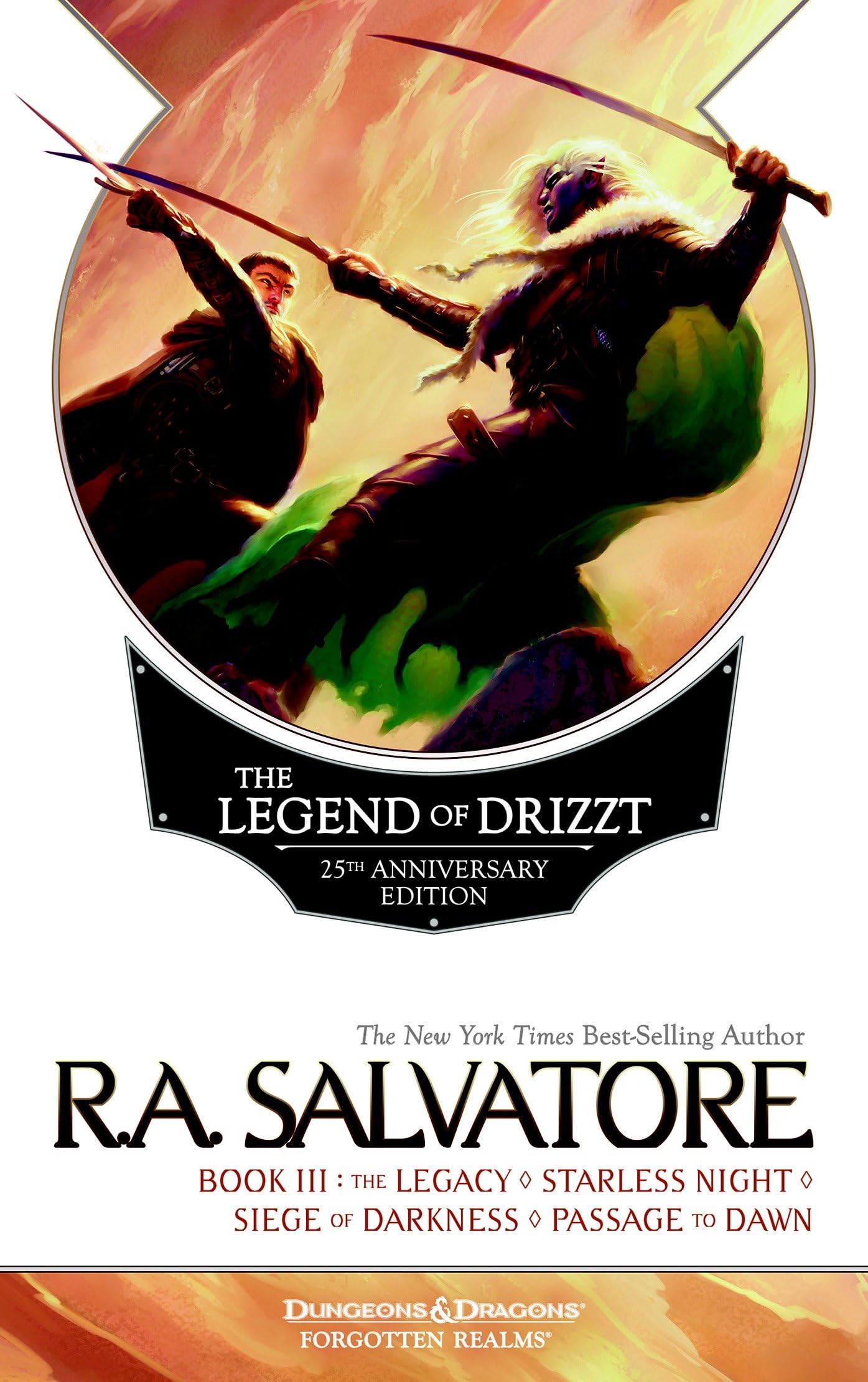 The Legend of Drizzt 25th Anniversary Edition, Book III,Used