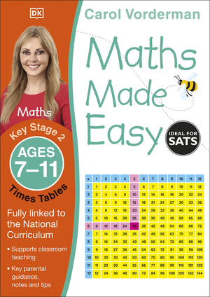 Maths Made Easy Times Tables Ages 711 Key Stage 2ages 711, Key Stage 2 (Carol Vorderman's Maths Made Easy),Used