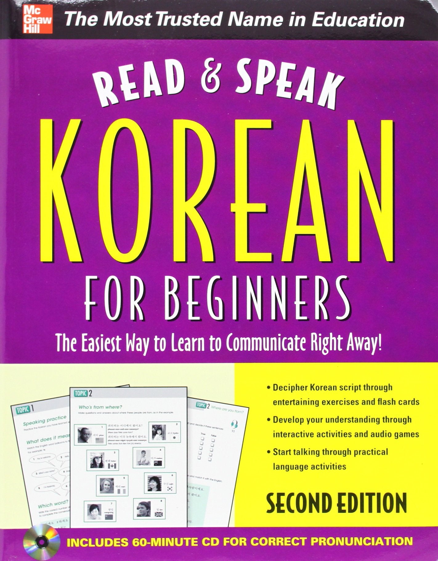 Read And Speak Korean For Beginners With Audio Cd, 2Nd Edition (Read And Speak Languages For Beginners)