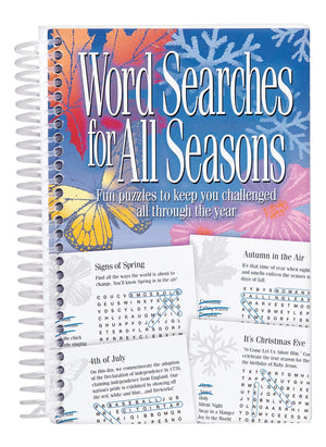 Word Searches for All Seasons,Used