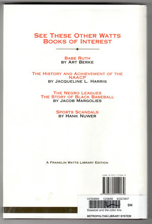 Baseball and the Color Line (The AfricanAmerican Experience),Used