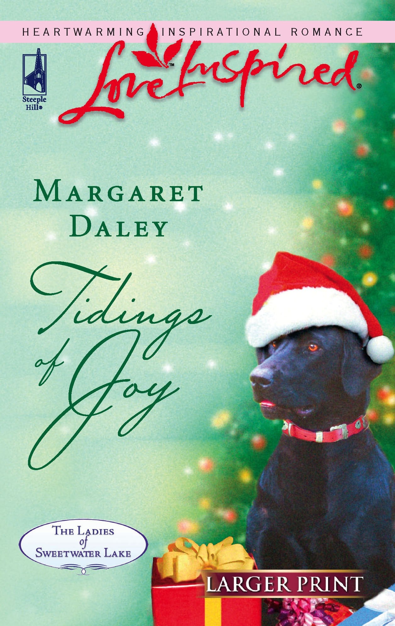 Tidings of Joy (The Ladies of Sweetwater Lake, Book 5) (Larger Print Love Inspired #369),Used