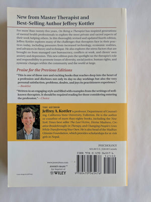 On Being a Therapist, 4th Edition by Jossey-Bass - Essential Guide for Mental Health Professionals