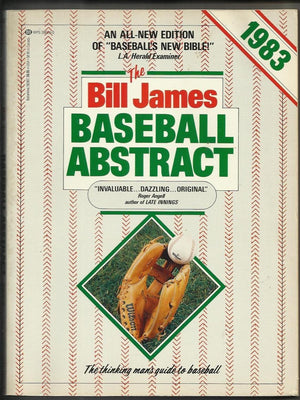 Ballantine Books The Bill James Baseball Abstract 1983 - Essential Baseball Analysis Book