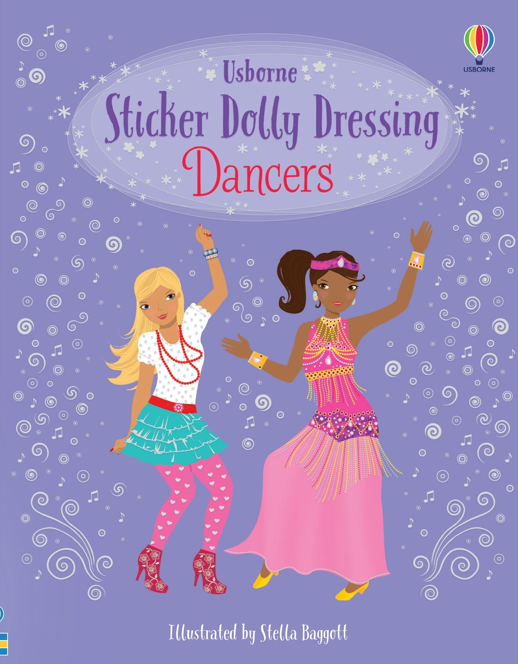 Sticker Dolly Dressing Dancers,Used