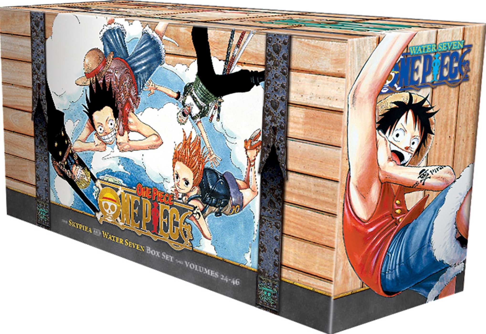 One Piece Box Set 2: Skypiea and Water Seven: Volumes 2446 with Premium (2) (One Piece Box Sets),Used