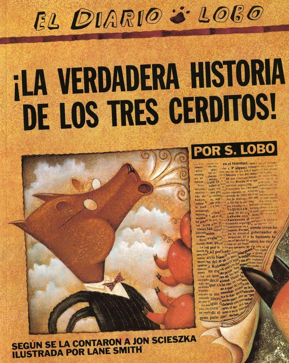 The True Story of the 3 Little Pigs / La Verdadera Historiade los TresCerditos,Used