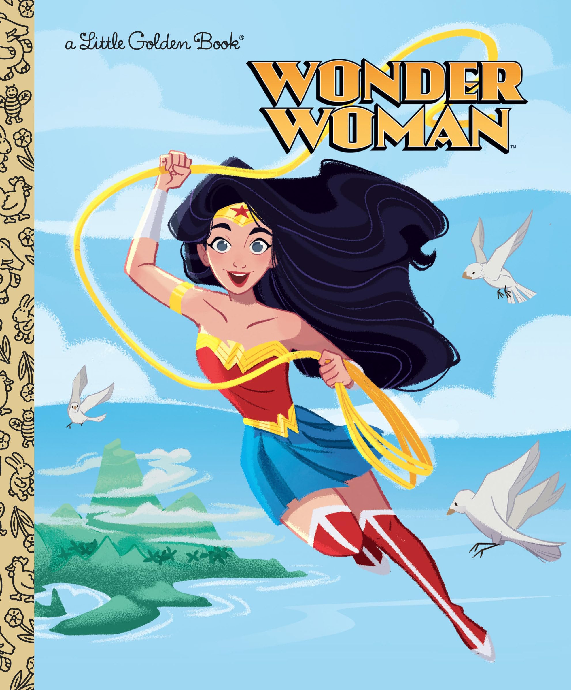 Wonder Woman (Dc Super Heroes: Wonder Woman) (Little Golden Book),Used