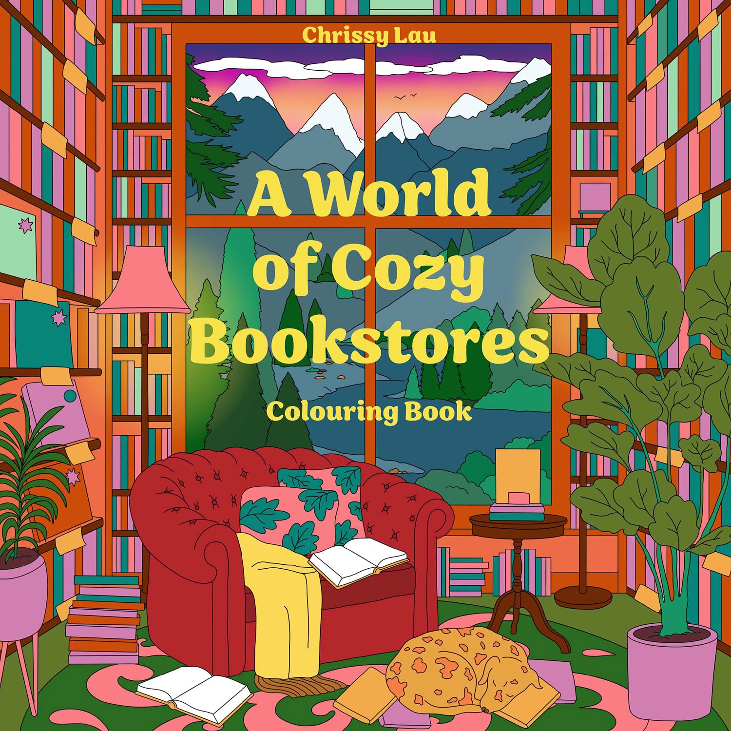 A World Of Cozy Bookstores: The WorldS Cutest Bookshop Scenes For A Relaxing Colouring Experience  Perfect For Fans Of Travel,