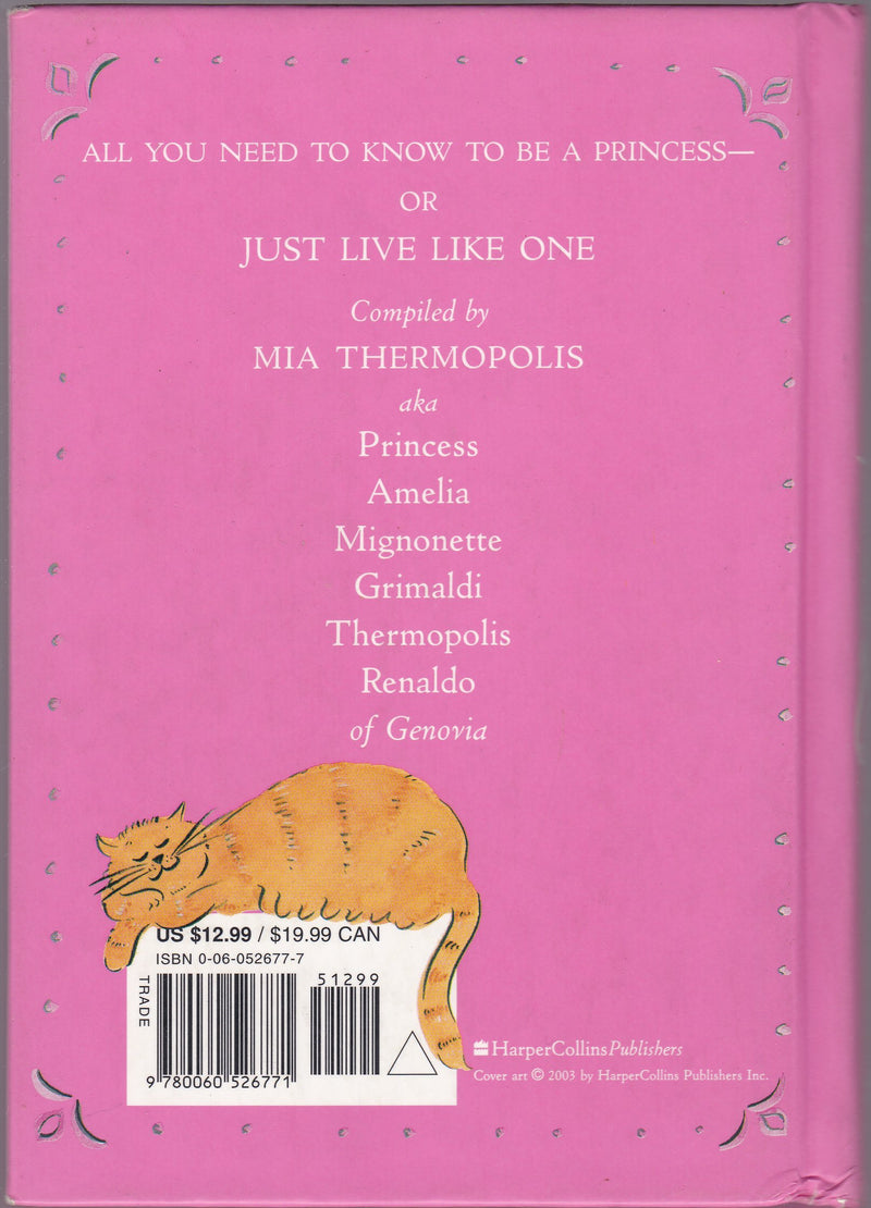 Princess Lessons (A Princess Diaries Book),Used