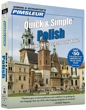 Pimsleur Polish Quick & Simple Course  Level 1 Lessons 18 CD: Learn to Speak and Understand Polish with Pimsleur Language Prog