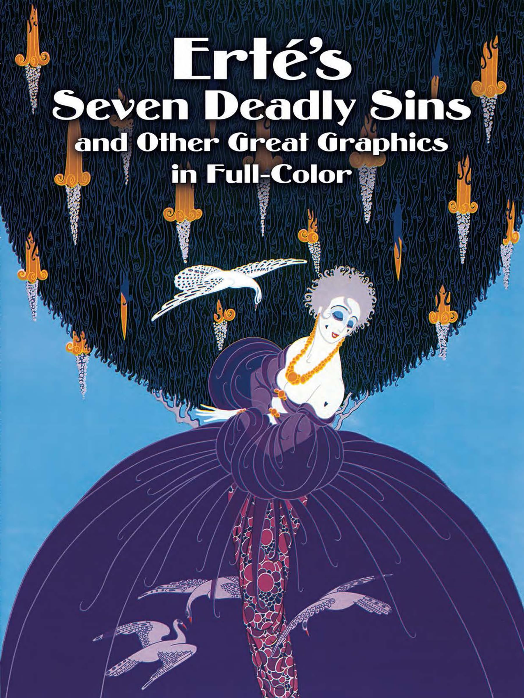 Ert's Seven Deadly Sins and Other Great Graphics in Full Color (Dover Fine Art, History of Art),Used