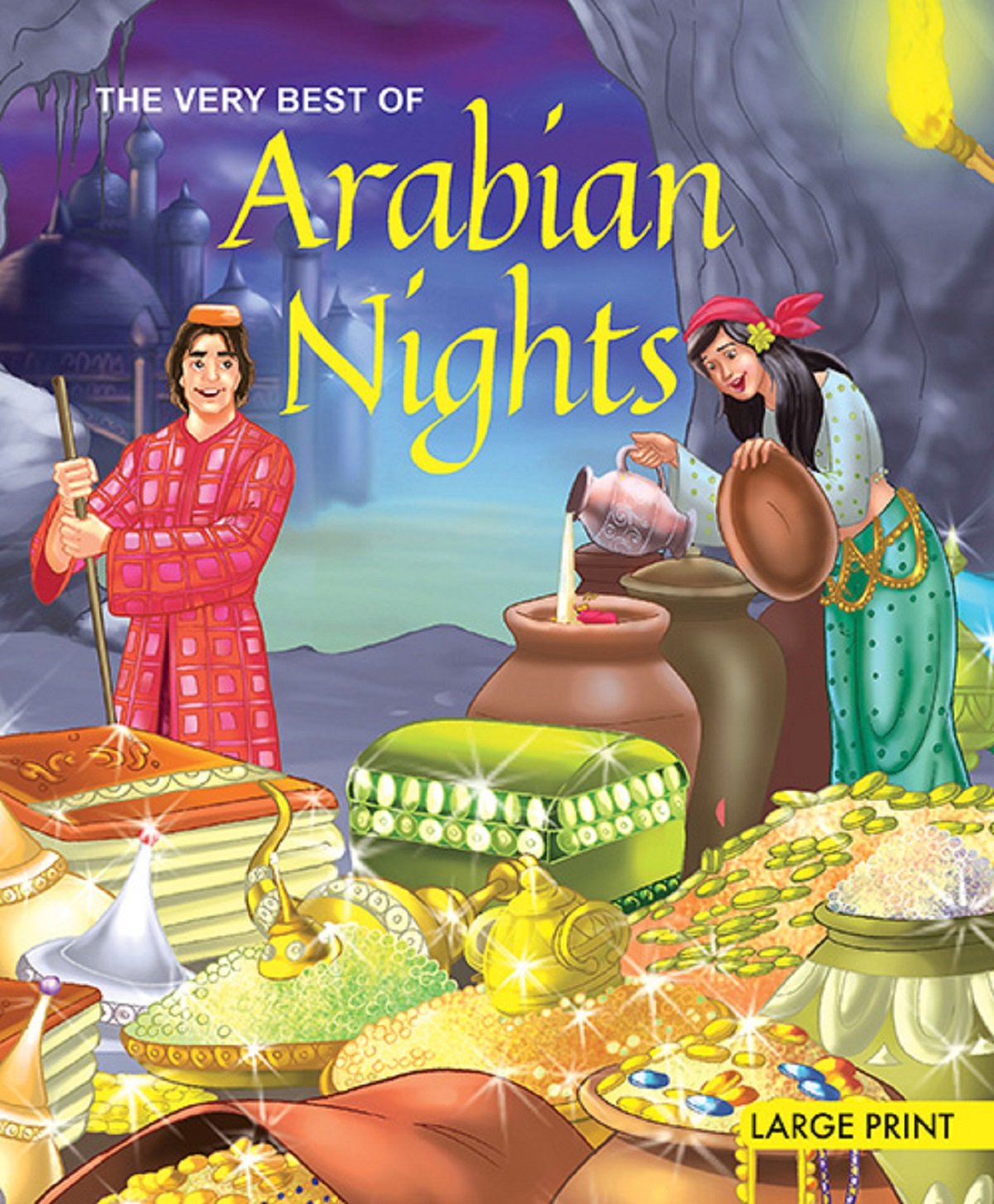 Story Book : The Very Best Of Arabian Nights - Large Print (Binder) 2In1
