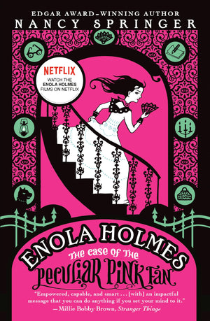 Enola Holmes: The Case of the Peculiar Pink Fan (An Enola Holmes Mystery),Used