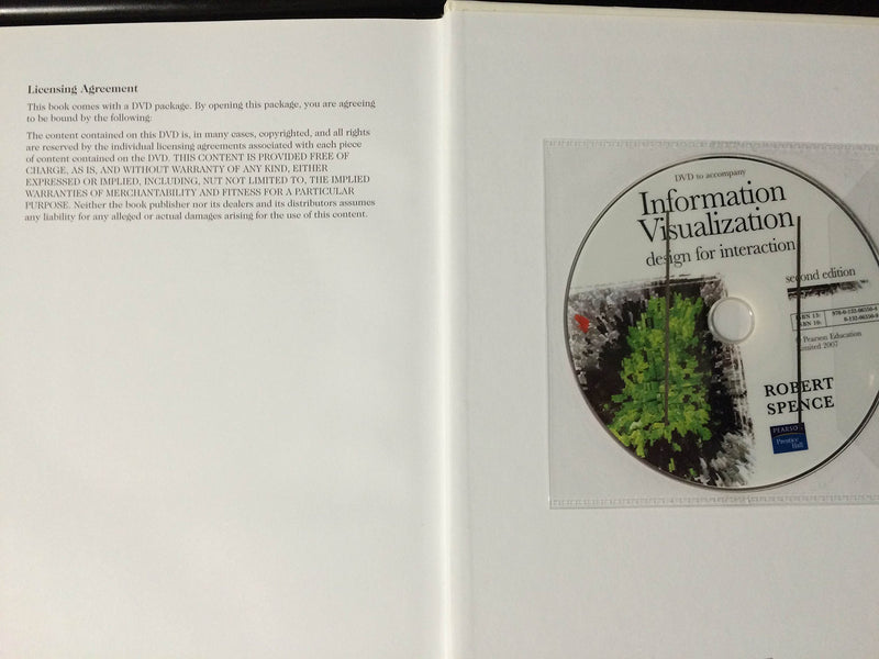 Information Visualization: Design for Interaction (2nd Edition),Used
