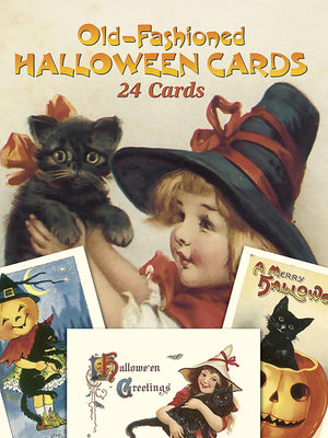 OldFashioned Halloween Cards: 24 Cards (Dover Postcards),New