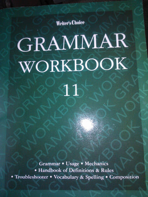 Writers Choice: Grammar Workbook 11,Used
