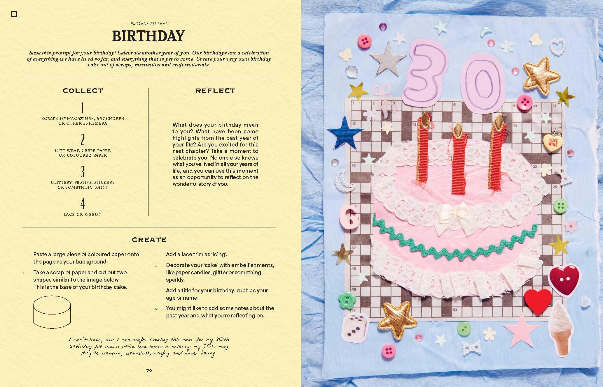 A Year of Junk Journaling: 52 creative prompts to transform scraps of your life into art