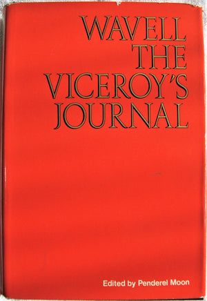 Wavell: the viceroy's journal;,Used