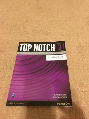 Top Notch 3 Student Book with MyEnglishLab (3rd Edition),Used