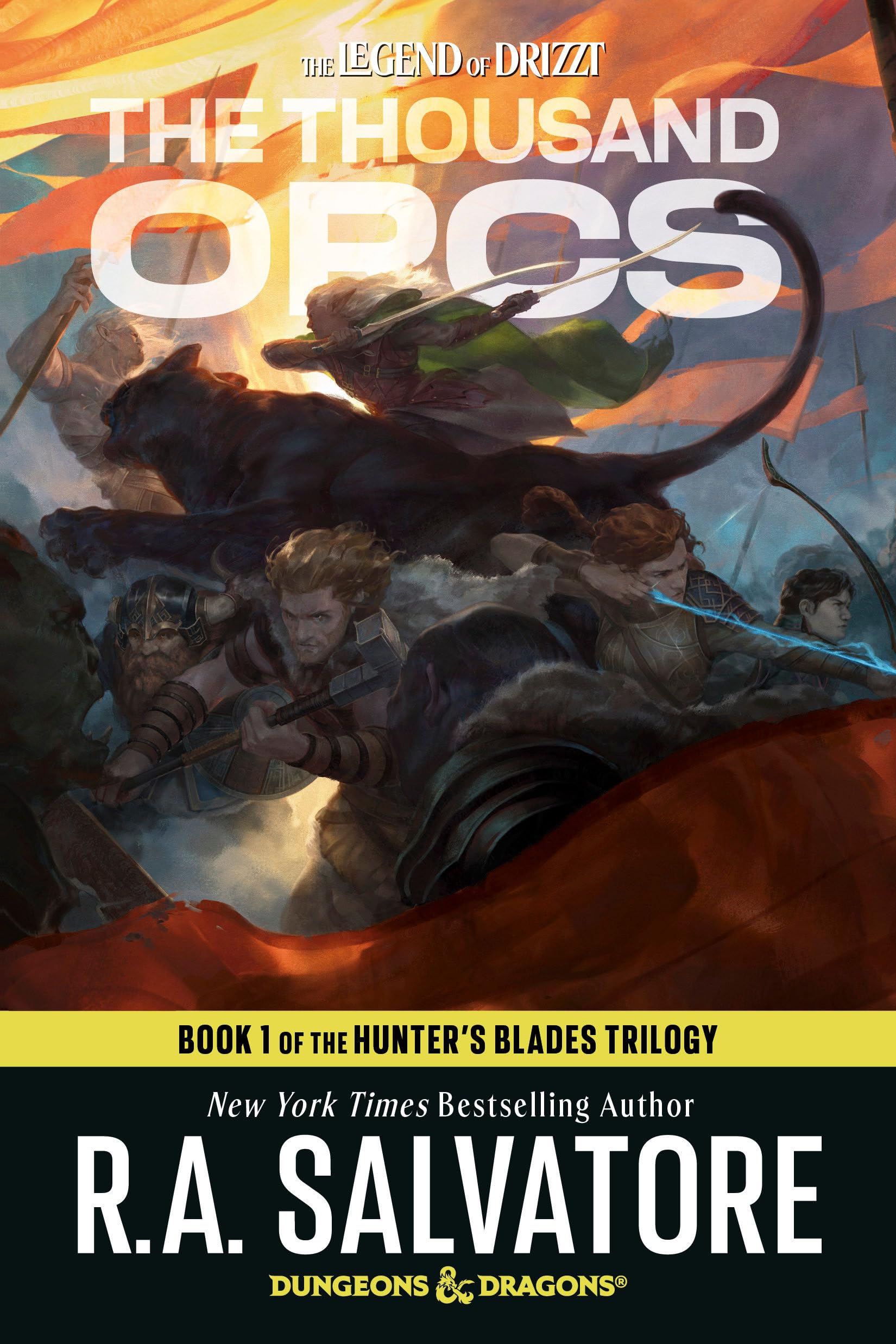 The Thousand Orcs: Dungeons & Dragons: Book 1 Of The HunterS Blades Trilogy (The Legend Of Drizzt)