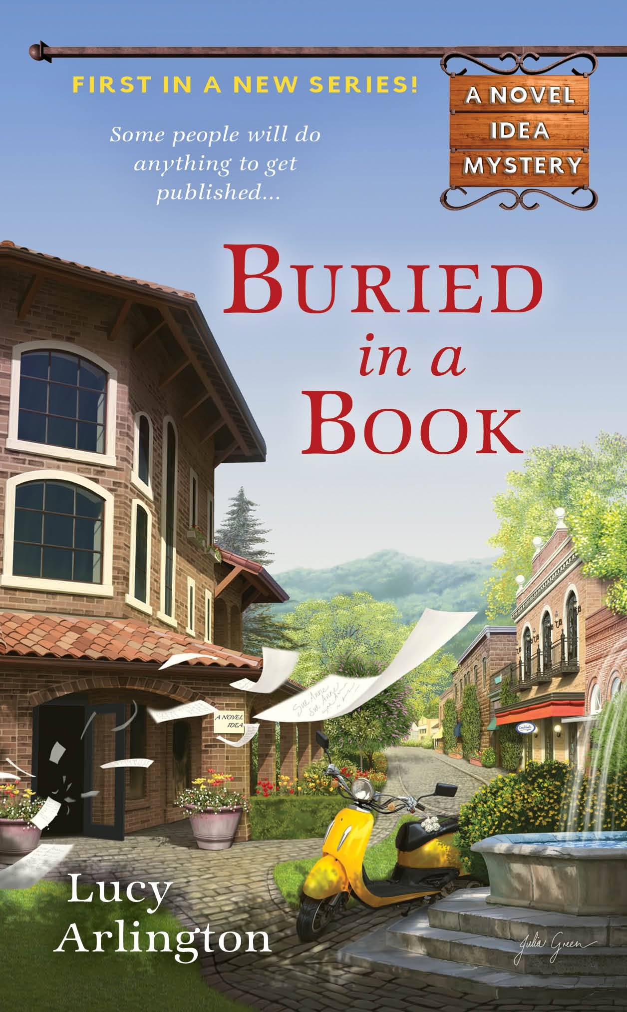 Buried In A Book (Novel Idea Mystery),Used