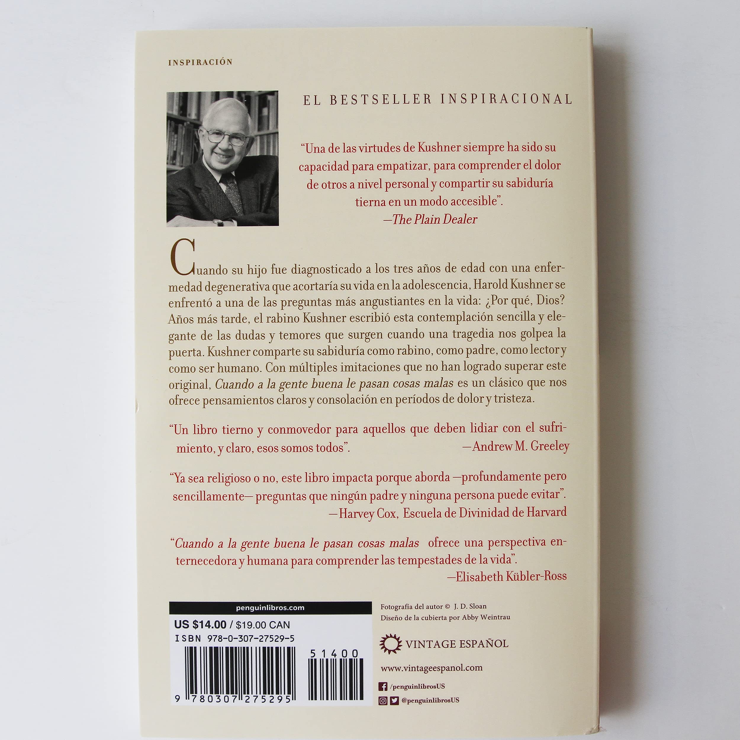 Cuando A La Gente Buena Le Pasan Cosas Malas / When Bad Things Happen To Good Pe Ople (Spanish Edition)-used