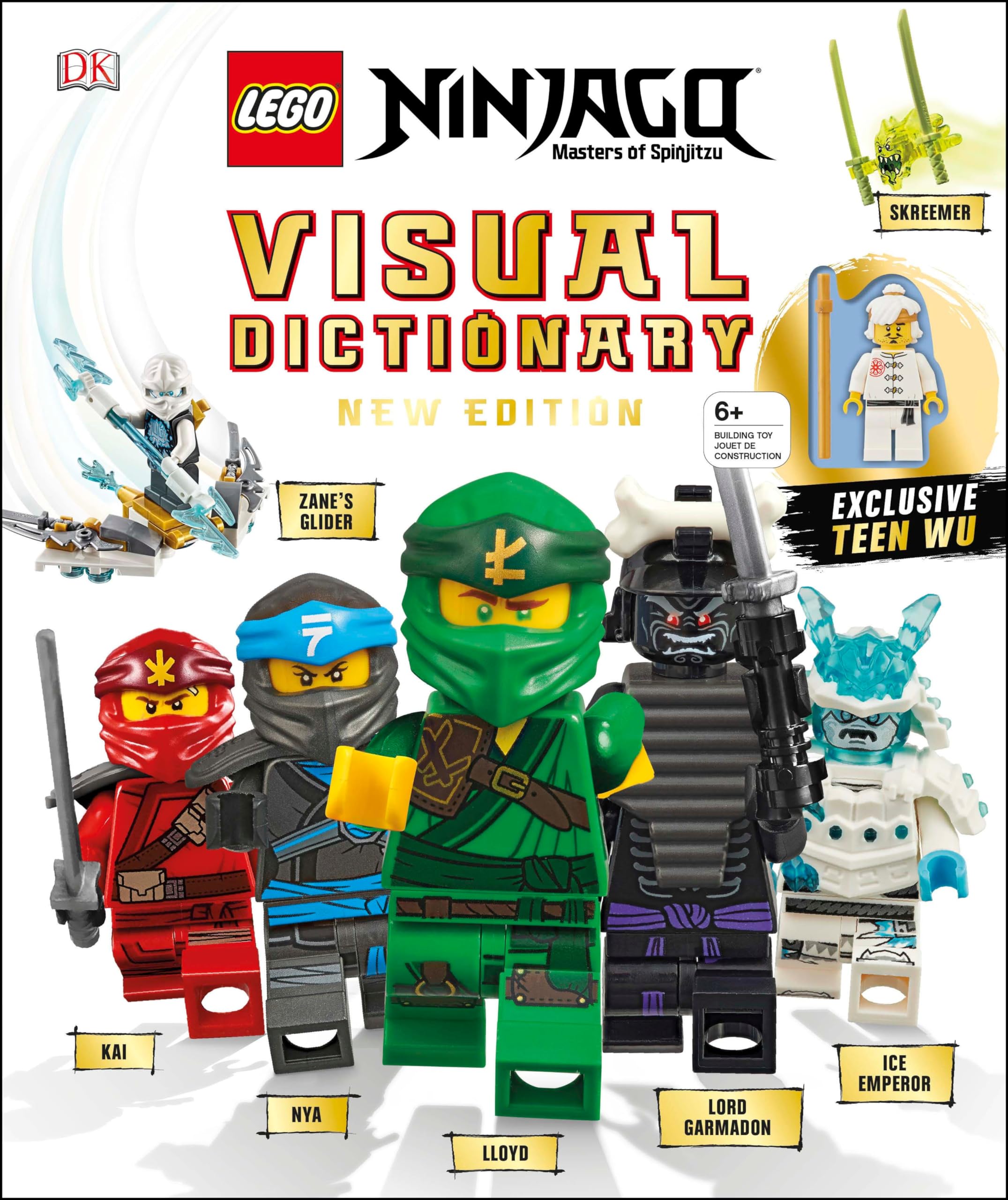 Lego Ninjago Visual Dictionary, New Edition: With Exclusive Teen Wu Minifigure