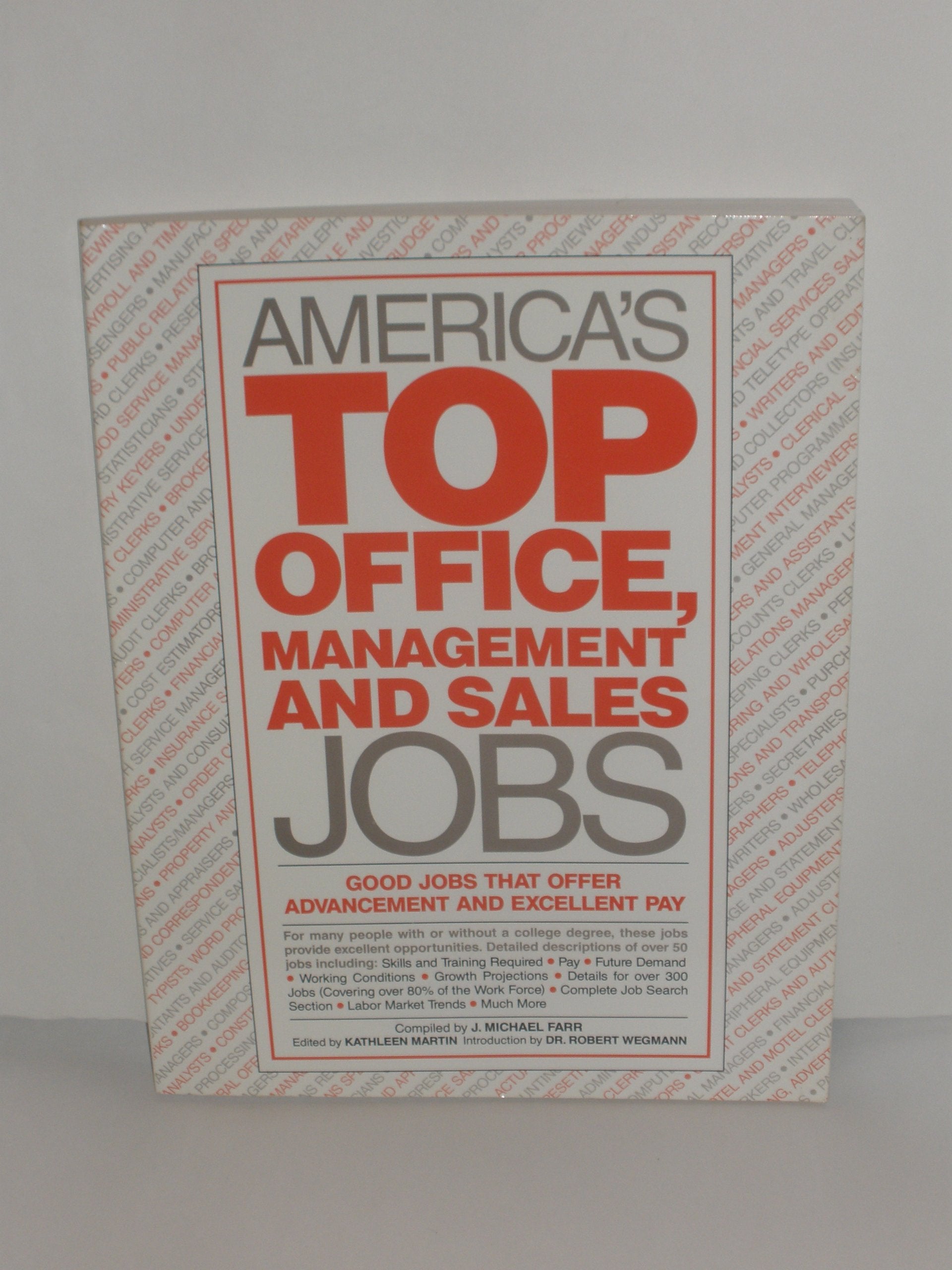 America's Top Office, Management, and Sales Jobs: Sales and Management Jobs (America's Top WhiteCollar Jobs),Used