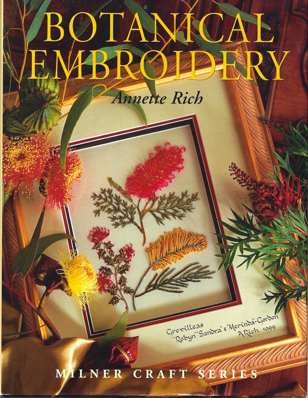 Botanical Embroidery (Milner Craft Series),New