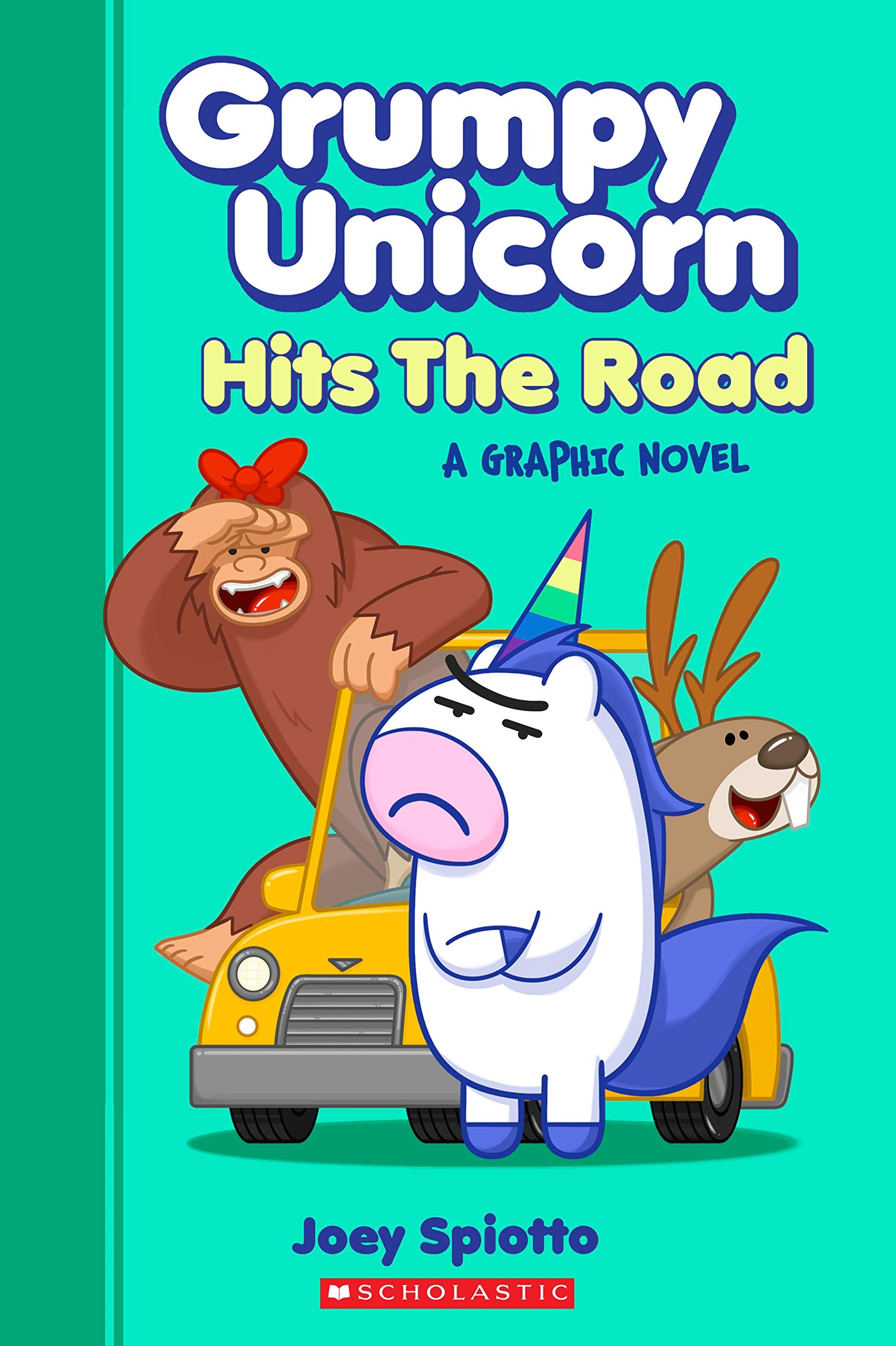 Grumpy Unicorn Hits the Road: A Graphic Novel,Used