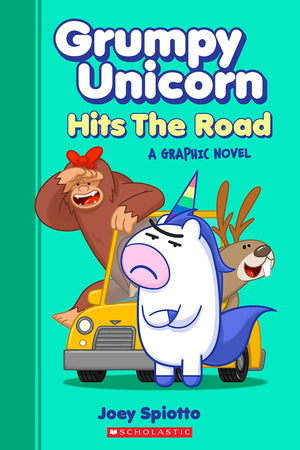 Grumpy Unicorn Hits the Road: A Graphic Novel,Used