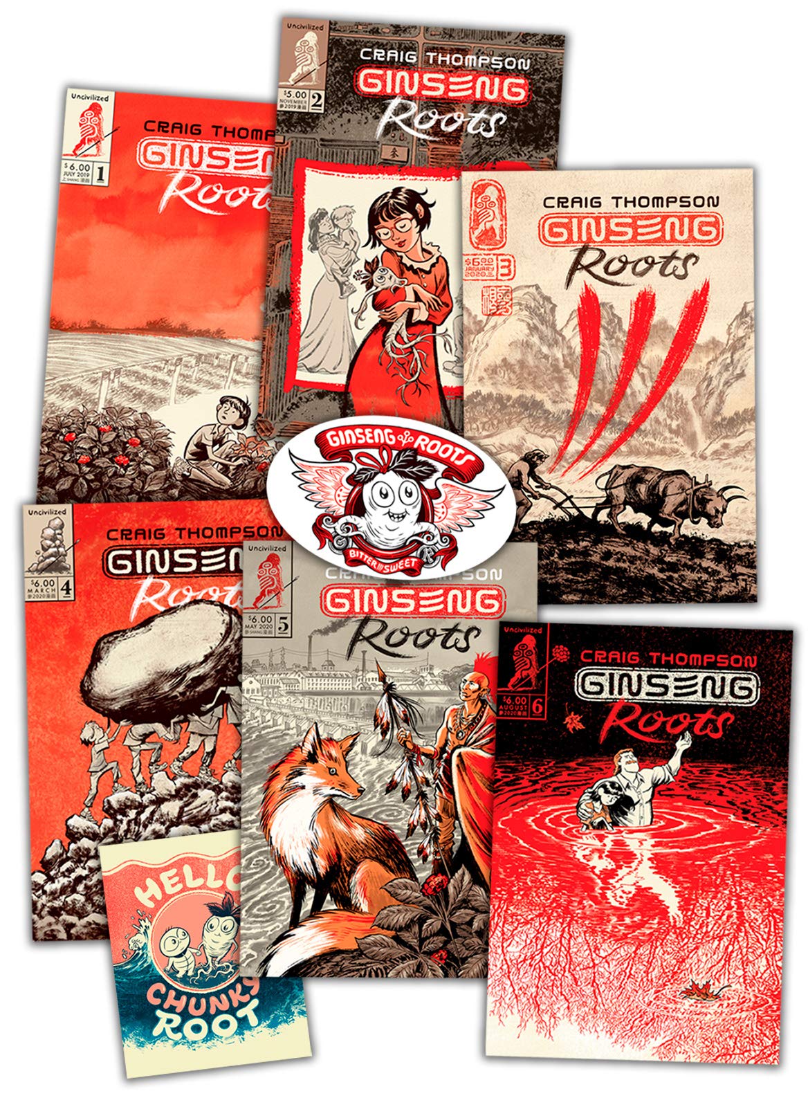 Ginseng Roots 16: Set of Issues 16,Used