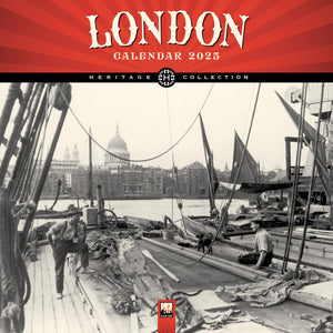 London Heritage Wall Calendar 2025 (Art Calendar),New