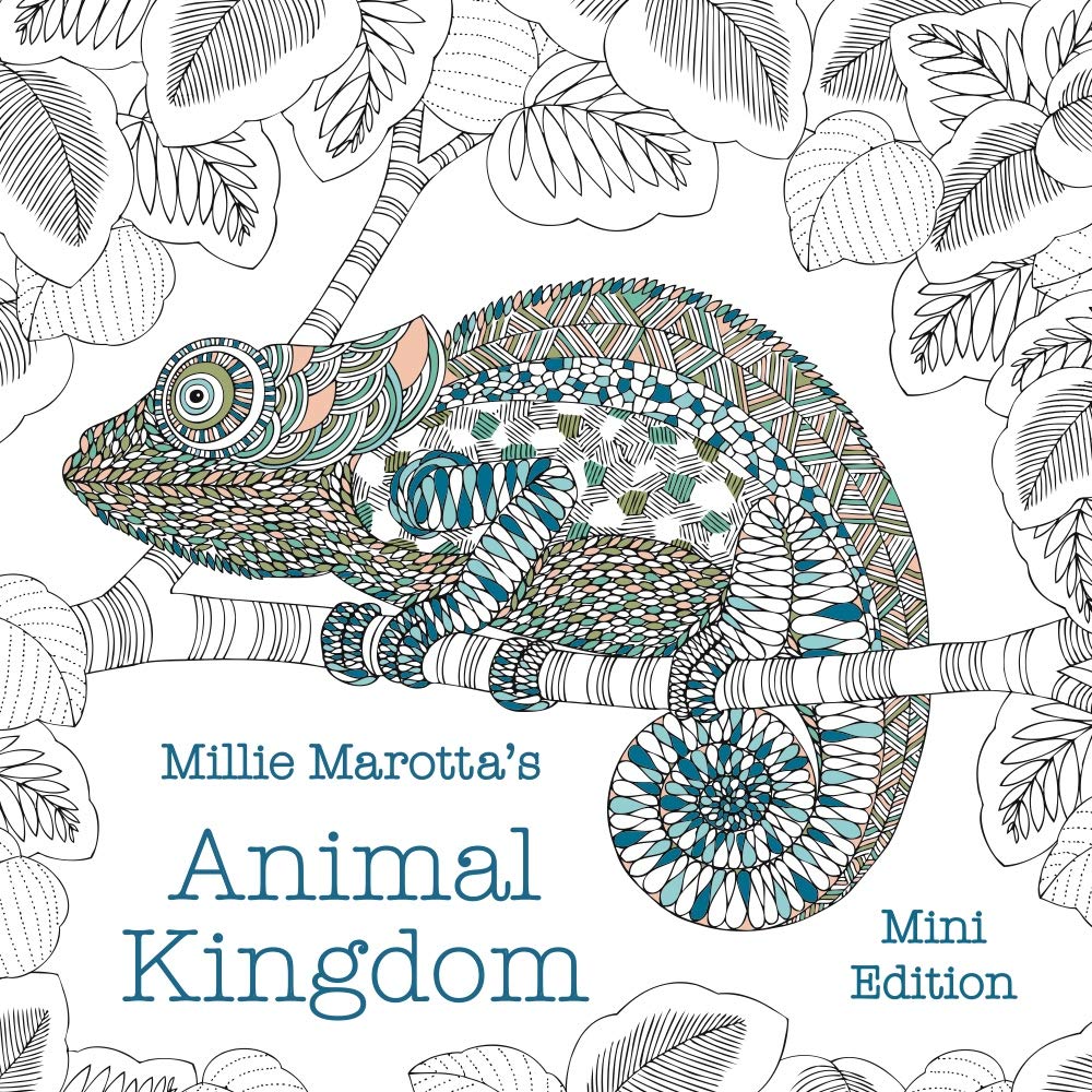 Millie Marotta's Animal Kingdom: Mini Edition (A Millie Marotta Adult Coloring Book),Used