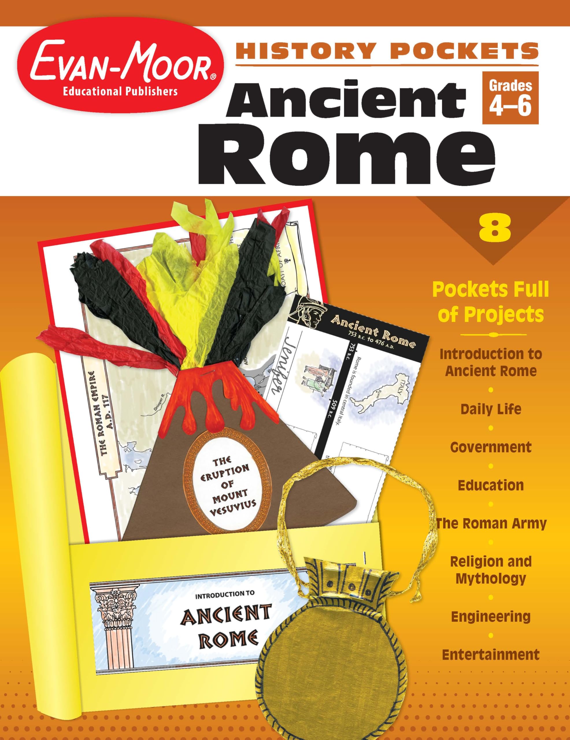 History Pockets: Ancient Rome, Grades 46+,New