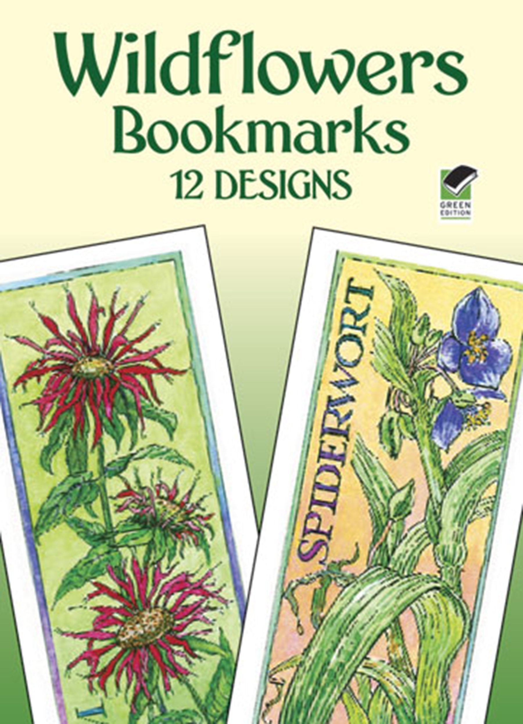 Wildflowers Bookmarks: 12 Designs (Dover Bookmarks),Used