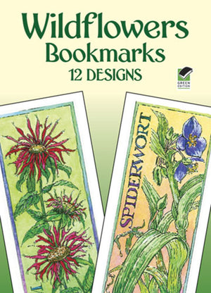 Wildflowers Bookmarks: 12 Designs (Dover Bookmarks),Used
