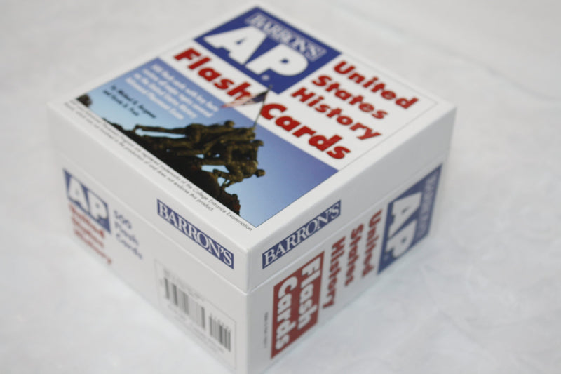 AP United States History Flash Cards (Barron's Ap),Used