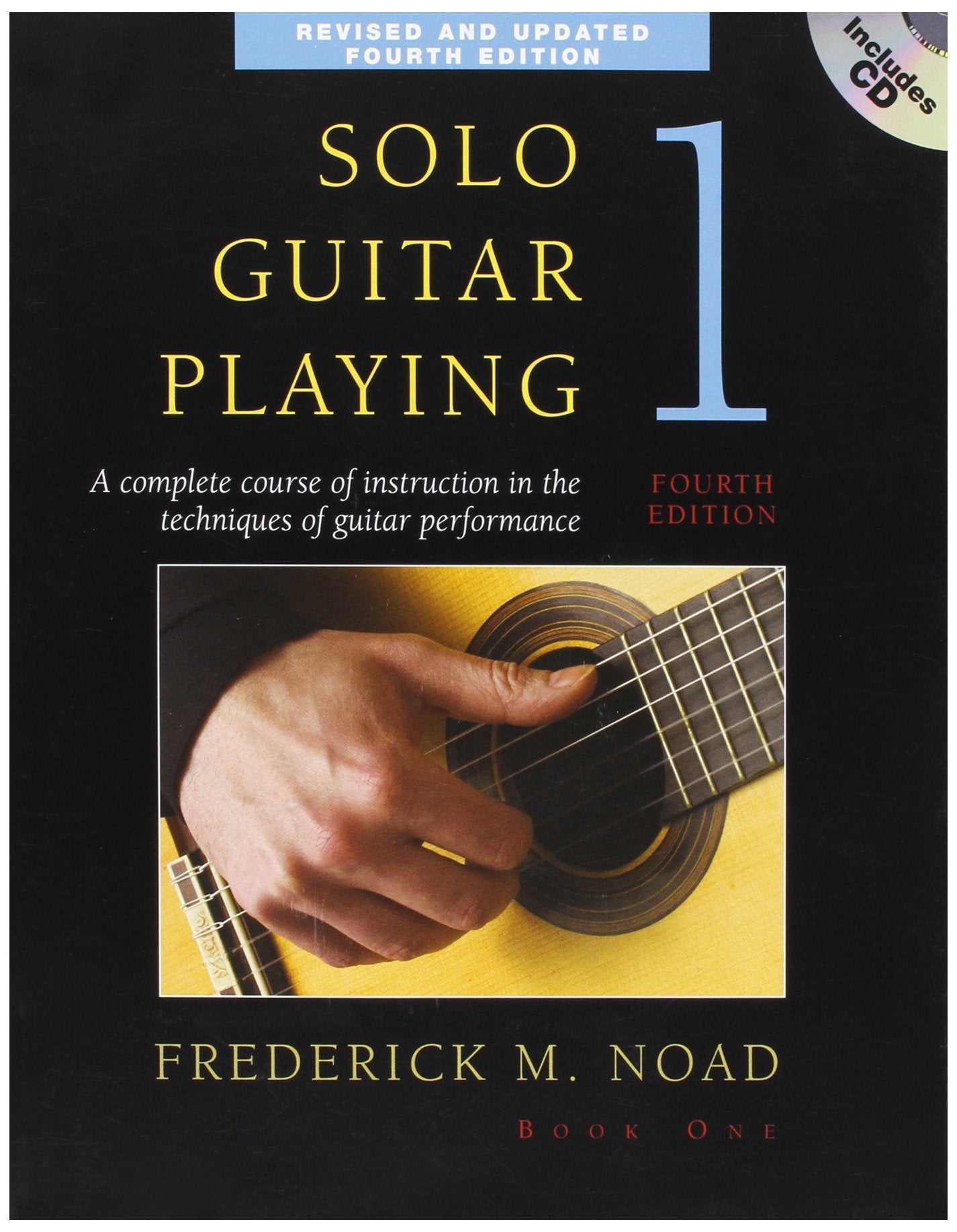 Music Sales Solo Guitar Playing Book 1  4th Edition Book/CD By Noad,New
