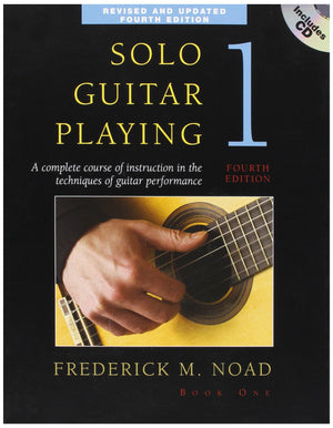 Music Sales Solo Guitar Playing Book 1  4th Edition Book/CD By Noad,New