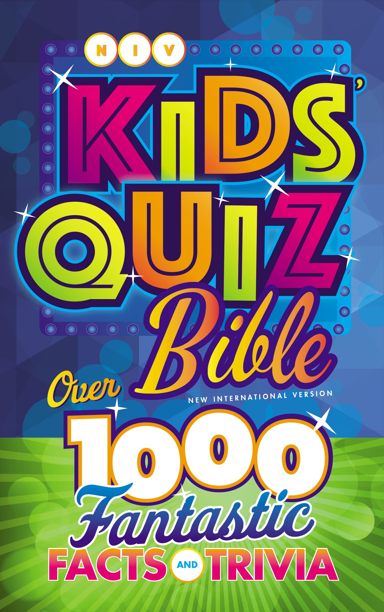 NIV, Kids' Quiz Bible, Hardcover, Comfort Print: Over 1,000 Fantastic Facts and Trivia,Used