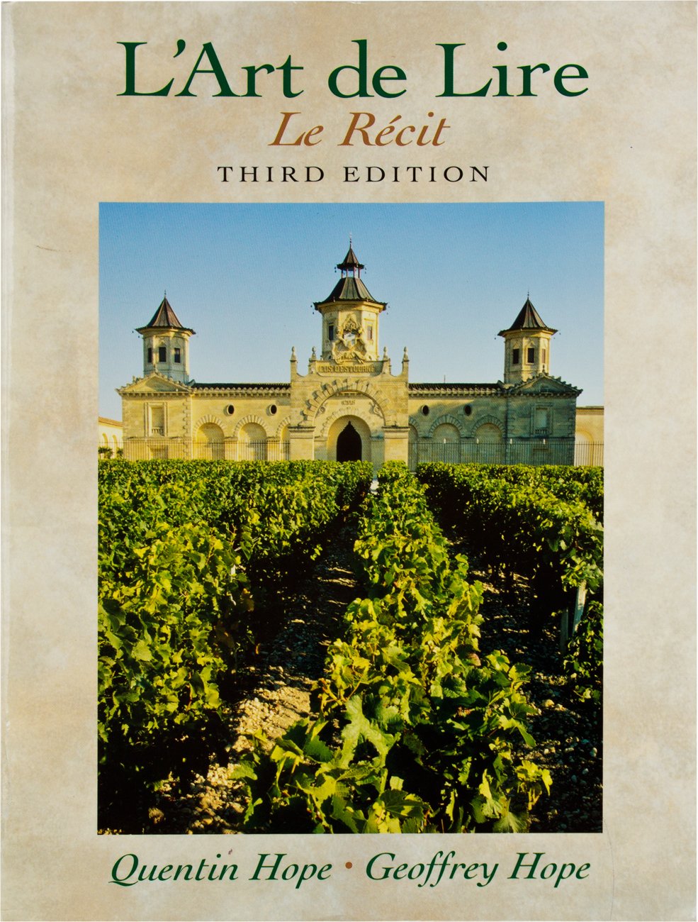 L'Art de Lire: Le Rcit (3rd Edition),New